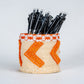 Loofah Pen Holders Home Decor Desks Shelves Coffee Tables